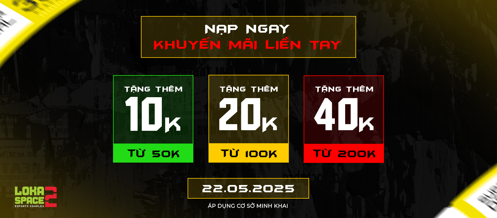 Khuyen Mai Nap Banner