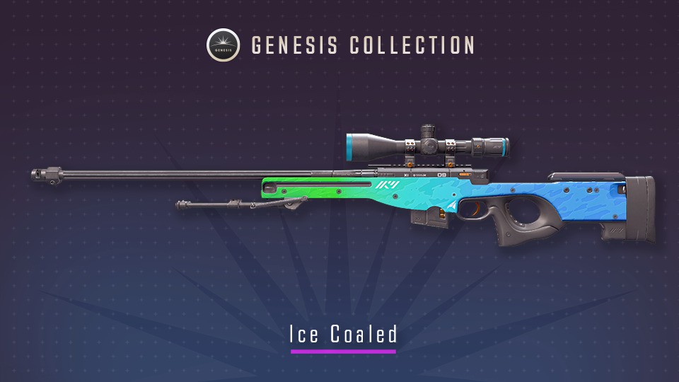 Awp Ice Coaled Cs2 Skin
