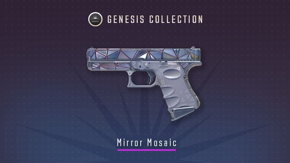 Glock 18 Mirror Mosaic Cs2 Skin