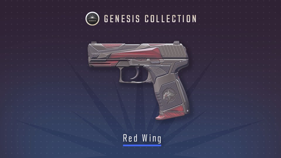 P2000 Red Wing Cs2 Skin