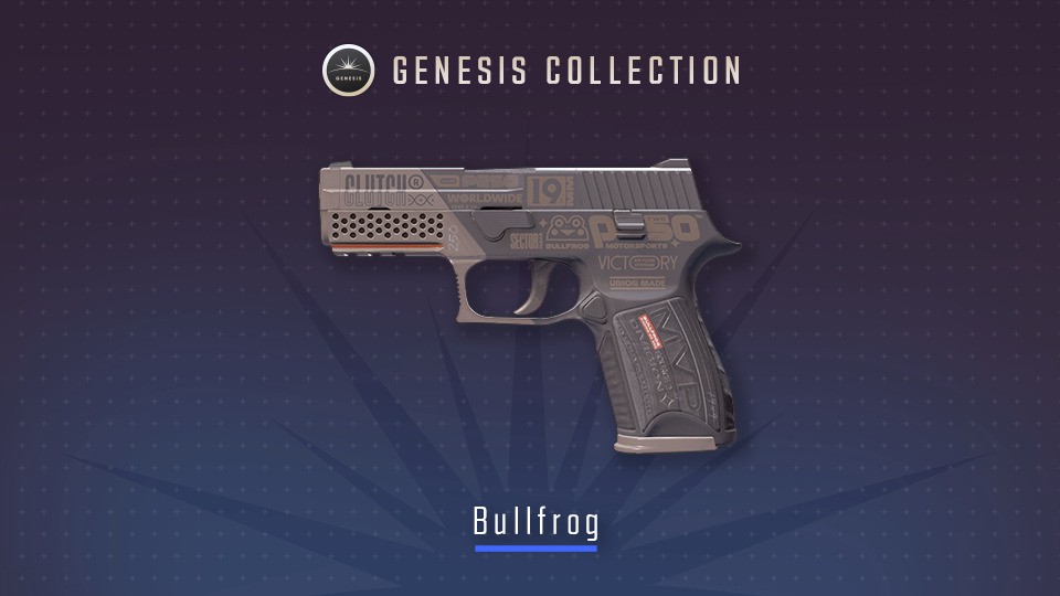 P250 Bullfrog Cs2 Skin