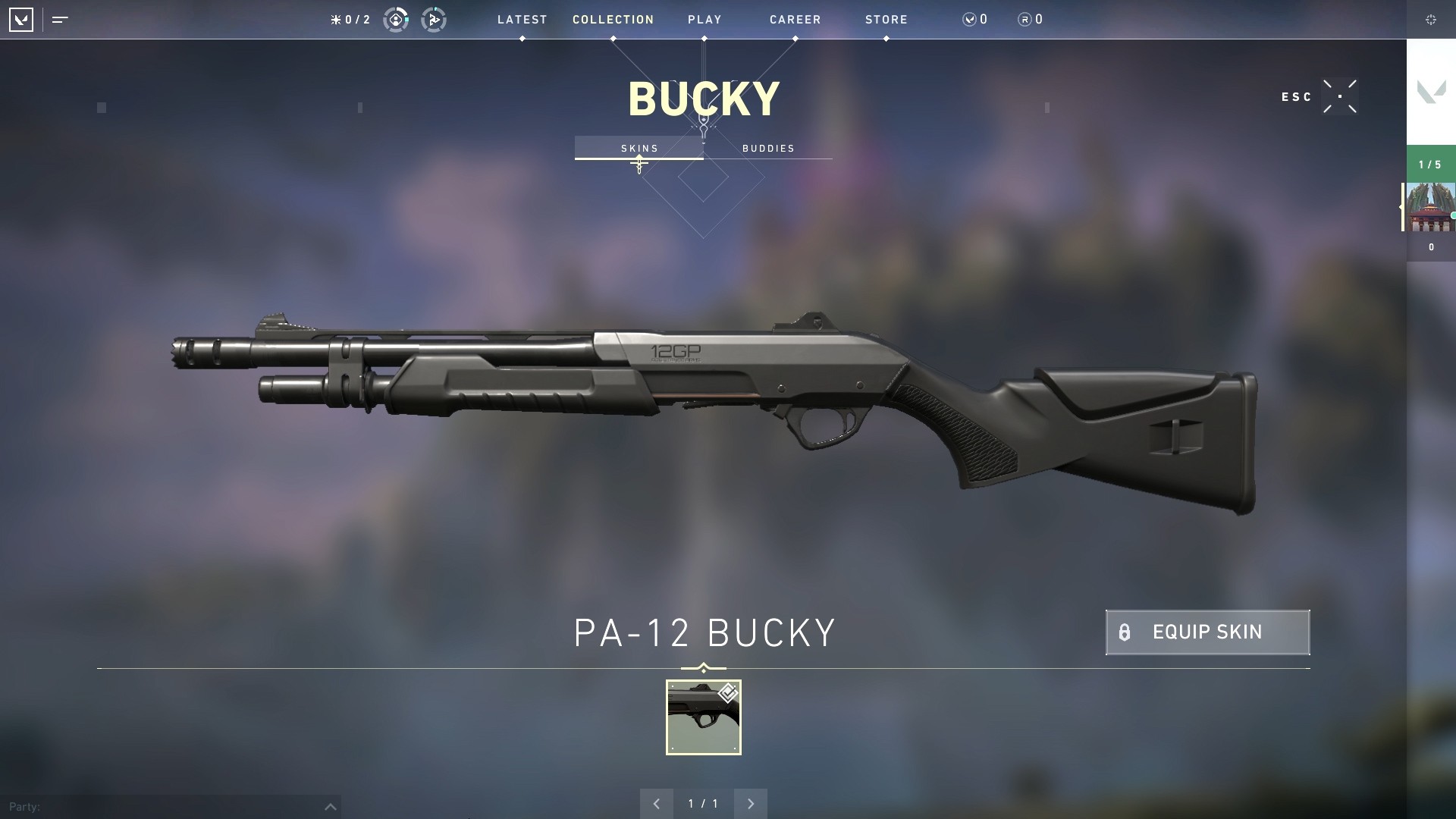 Valorant Weapon Stats Bucky