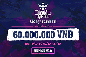 NỮ VƯƠNG ĐẠI CHIẾN 2021 – GIẢI LIÊN QUÂN MOBILE DÀNH RIÊNG CHO NỮ GAMER