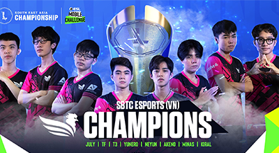 SBTC ESPORTS VÔ ĐỊCH GIẢI SEA CHAMPIONSHIP 2021 CỦA LIÊN MINH TỐC CHIẾN