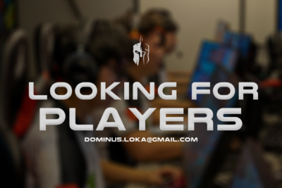 DOMINUS ESPORTS TUYỂN DỤNG PLAYER