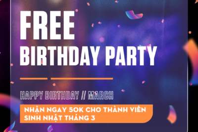 FREE BIRTHDAY PARTY