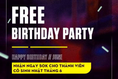 FREE BIRTHDAY PARTY