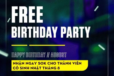 FREE BIRTHDAY PARTY