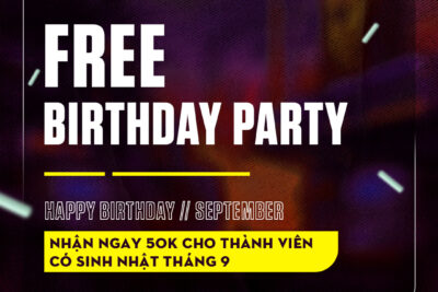 FREE BIRTHDAY PARTY