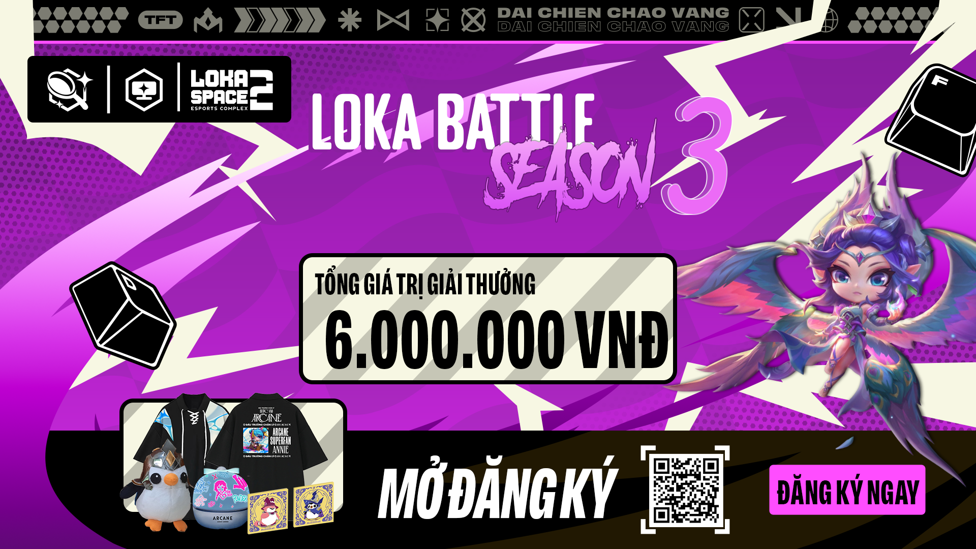 ⚡ LOKA BATTLE SEASON 3 – TFT CỜ THỦ TRANH TÀI ⚡