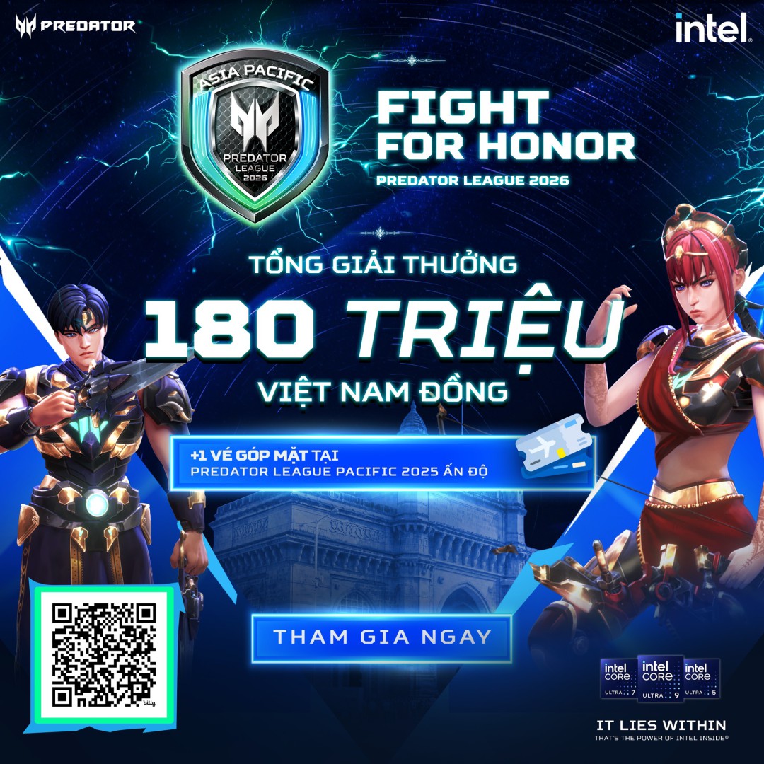 🛡️ Predator League 2026 trở lại: VALORANT bùng nổ, tranh tấm khiên danh giá! 🔥